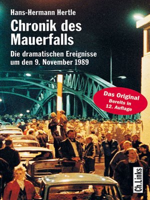 cover image of Chronik des Mauerfalls